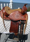 10    Kids Leather Western Leather Trail Saddle Pony Bars Or Mini