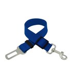Dog Collar Seat Belt Restraint  Adjustable Safety Leash With Swivel Snap