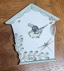 Pfaltzgraff Naturewood Bird House Ceramic Trivet