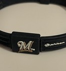Vintage Milwaukee Brewers Phiten Titanium Bracelet - Medium - New  Loose