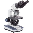 Amscope 40x-2500x Binocular Lab Compound Microscope With 3d Mechanical Stage Led