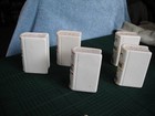 Set Of Five Book Shape Ceramic Spice Shakers