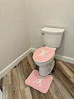 Bathroom Luxury Mat Collection 3 Piece Soft Microfiber Non-slip
