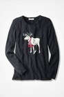 Coldwater Creek Moose Is Loose Sweater  All Size