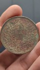 Republic Of China 3year Yuan Shikai Silver Coin Gansu Edition 1dollar Money Rust