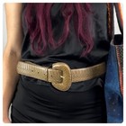 80s Vintage   Tan Snakeskin Leather Belt   M l   Real Snakeskin Belt