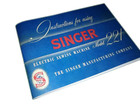 Singer Featherweight 221 Sewing Machine Manual Blue Version  1954  Reproduction
