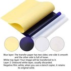 10pcs A4 Tattoo Transfer Paper Tattoo Supplies Carbon Thermal Transfer   
