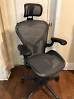 Herman Miller Aeron Remastered Chair  size B  With Headrest