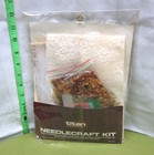 Potpourri Pets Needlecraft Kit Teddy Bear Lace D  cor Titan 1985 Vtg Nwt 