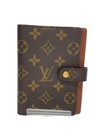 Louis Vuitton Monogram Agenda Pm Day Planner Notebook Cover Brown R20005