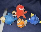 Disney Finding Nemo Dory Destiny  Hank Lot Of 4 Hallmark Itty Bittys New W Tags