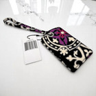 Nwt Vera Bradley Luggage Tag Id Holder Scroll Medallion New