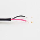 5pcs 1ft Micro Usb Male Plug Cable 2 Wires Power Pigtail Cable Dc Cord Diy 22awg