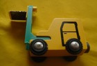 Brio Trains Wooden Crane   Forklift Vintage 1990s Excellent Condition