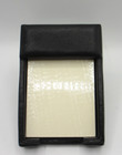 Desk Memo Tray Leather Graphic Image Black