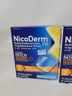 Lot Of 2 Nicoderm Cq Step 2 Clear Patches  14mg - 14 Count Exp  07 2027