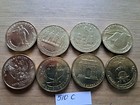 Russia  Russian Federation  8  10 Rubles Cities Coins   Lot 8 Pcs  510c