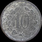 Lot Of 12 German And 1 Belgian Notgeld Coins 1917-1923