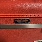 Vintage American Tourister Red Makeup  tiara  Luggage Train Case - Issues