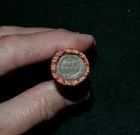 Old Bankers Estate Lincoln Wheat Cent Roll  w   Indian Head Cent On Both Ends  
