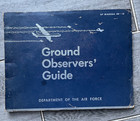 Vintage 1951 U s  Air Force Ground Observers    Guide Manual 50-12 Korean War Era