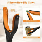 1pc 32in Garbage Picker Gripper 360   Rotating Heavy Duty Tool - New