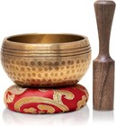 Tibetan Singing Bowls Set  Meditation Sound Bowl Hand Hammered In Nepal For Y   
