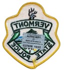 Vermont State Police Patch  Full Size Dept  Issued Hallmarked Emblem Authority
