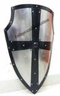 Medieval Shield 28   Armor Shield Gothic Layered Steel Cross Battle Armor Shield
