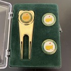 Masters Divot Tool Set Plus Ball Markers Augusta Georgia National Pga Golf New