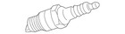 Genuine Volkswagen Spark Plug 101-905-611-g