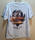 Hank Williams  Jr  Our Heroes Tour Gray C w Vintage 1999 Concert T-shirt L