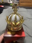 New White Gold Vintage Retro 90s King Crown Car Truck Semi Rv Air Freshener Rare