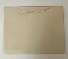 Vintage Christmas Greeting Card Mid Century Used Horse Kicking Gate 1948