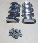 8 Rogers Big R Beavertail Small Tom Drum Lugs Vintage Parts 1970 s Nice 