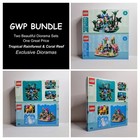 Lego Tropical Rainforest  40782    Coral Reef  40783  Gwp Bundle New Sealed  