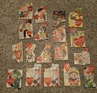 Lot Of 1960s Vintage Valentines   Unused