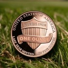 2025 Penny Proof Strike 1oz Copper  999 Round In Capsule Last Penny 