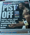 New York Post Newspaper 4 22 25 Pope Francis 1936-2025 Pist Off Knicks Playofffs