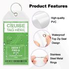 10 Pack Cruise Luggage Tag Holder  Carnival Cruise Luggage Tags  Cruise Ship Lug
