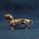 800 Silver Dachshund Figurine  35 5g - Free Shipping Usa