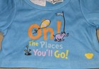 Build A Bear Rare Dr Seuss Oh The Places You   ll Go Shirt  Blue Bab Clothes W tag