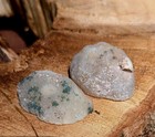 Natural Agate Geode Pair  Beautiful Polished Small Brazilian Agate Geode 23g