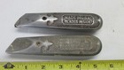 2 Old Stanley No  199  2-position Fixed Blade Utility Knife     Made In Usa