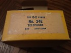 Vtg 17 Ge 24e Telephone New Old Stock Light Bulbs Nos