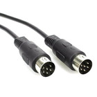 Serial Cable 6-pin Din C64 C128 C16 Vic20 1541 1571 1581 Pi1541 1mt New