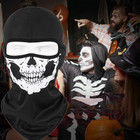 Balaclava Ghost Skull Full Face Mask Windproof Ski Mask Motorcycle Tactical Hood