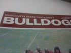 Souvenir Program Mississippi State Vs Ole Miss Mississippi Egg Bowl Nov 19  1983