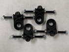 Rare Power Trac Black Nylon Trucks 7mm 9 32  Axles Set Of 4 New